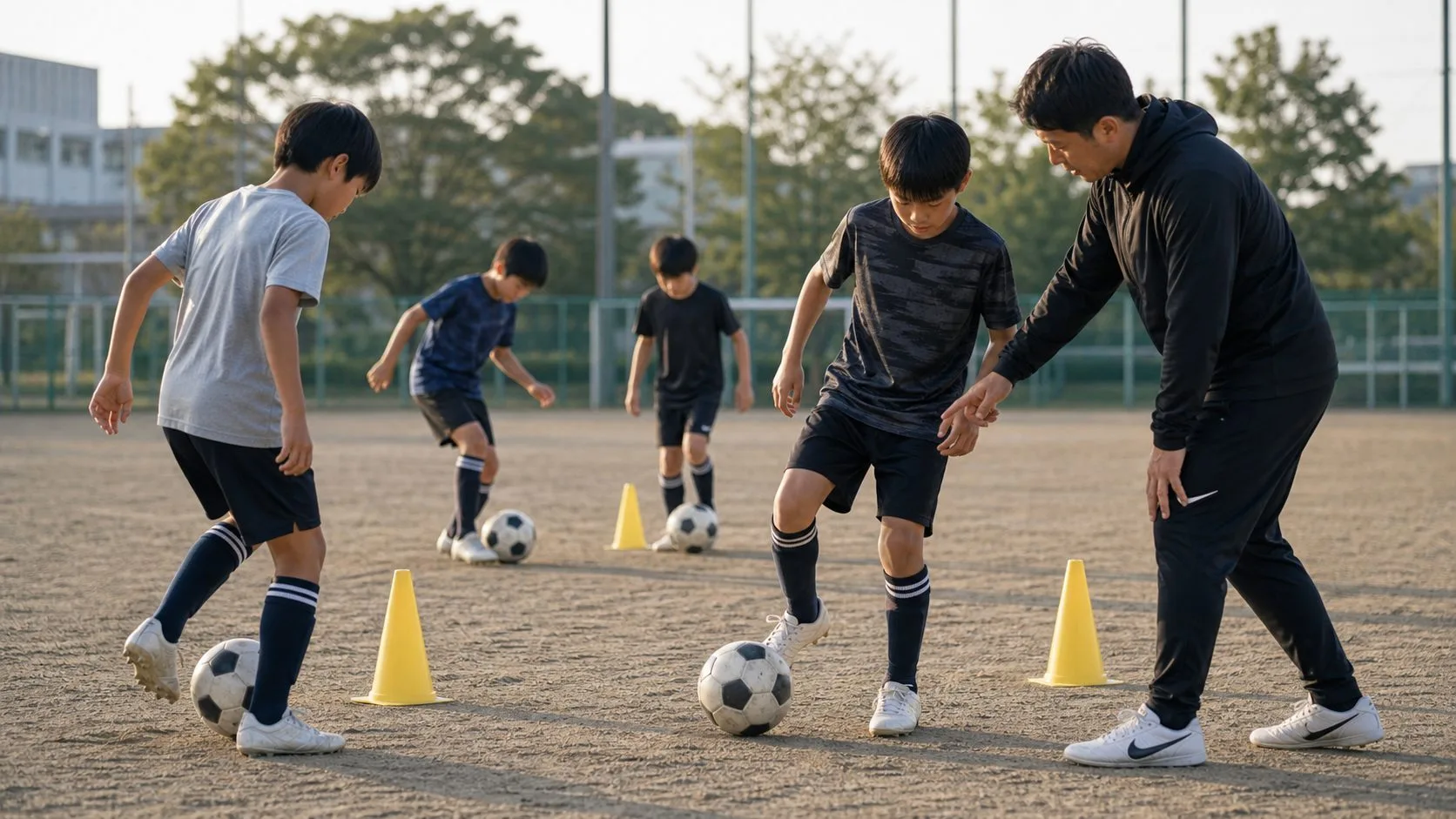 キック・シュートの個人レッスン