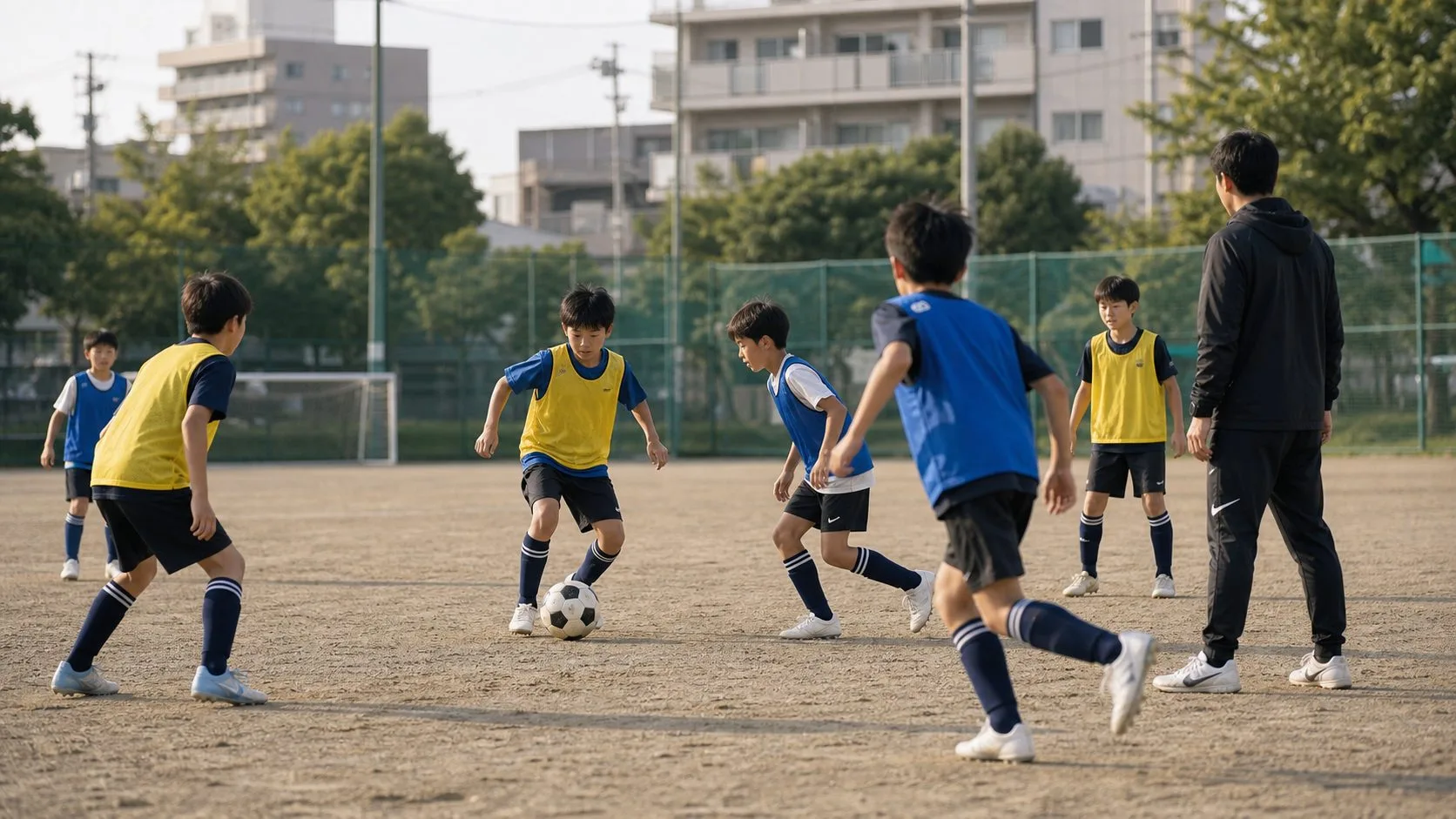 サッカー個人レッスンの指導事例